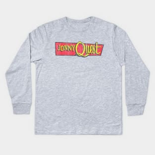 Vintage Jonny Quest Kids Long Sleeve T-Shirt